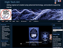 Tablet Screenshot of high-tech-art.com